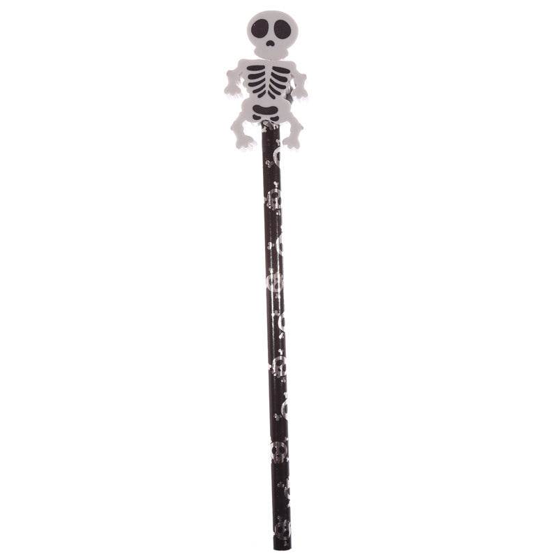 Fun Skeleton Pencil & Eraser Topper - Gift Arch