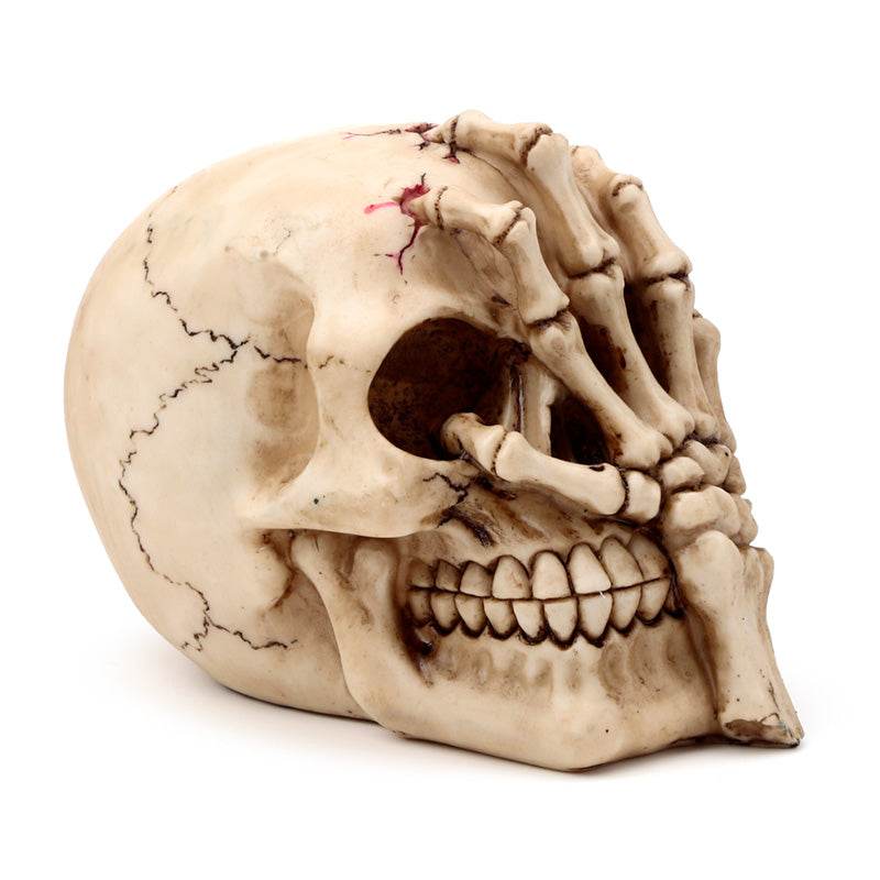 Gruesome Skull Head with Skeleton Claw Hand - Gift Arch