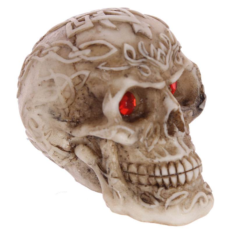 Mini Celtic Skulls with Gem Eyes - Gift Arch
