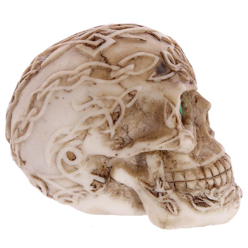 Mini Celtic Skulls with Gem Eyes - Gift Arch