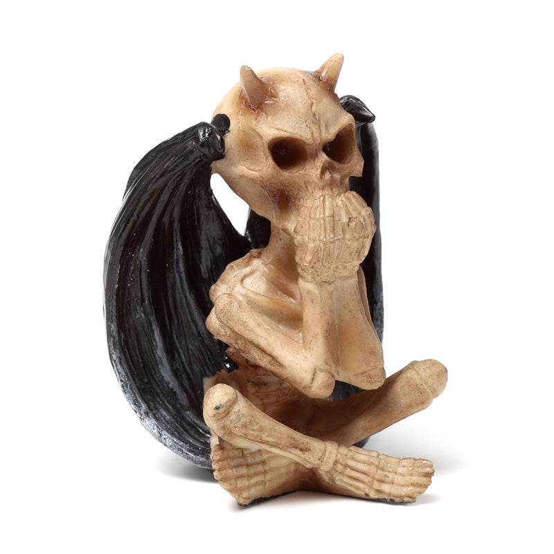 Set of 3 The Reaper of Death See No Speak No Hear No Evil Winged Demons - Gift Arch