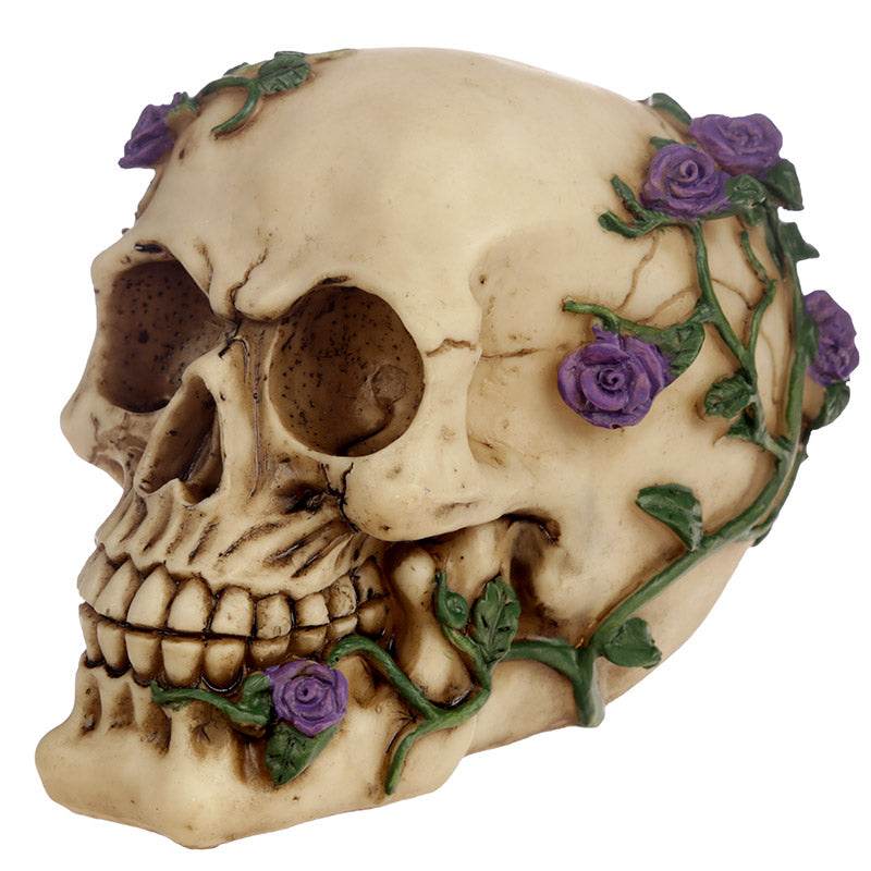 Skulls and Roses Skull with Purple Roses - Gift Arch
