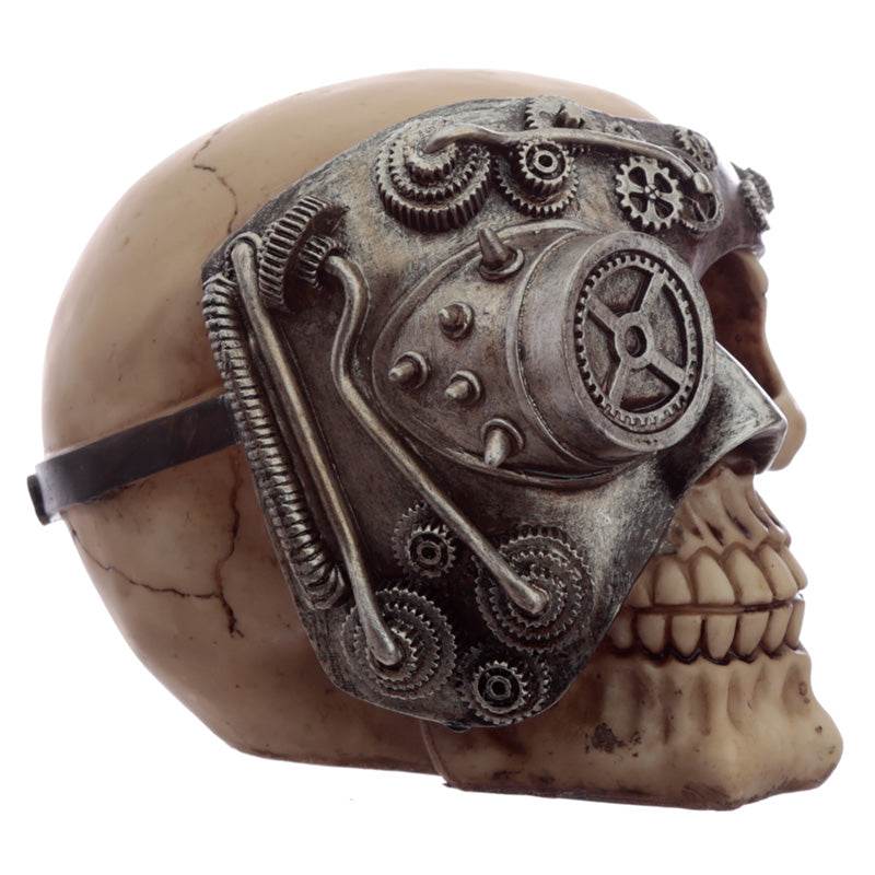 Steampunk Skull Head Ornament - Gift Arch