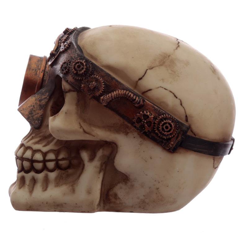 Steampunk Skull Head Ornament - Gift Arch