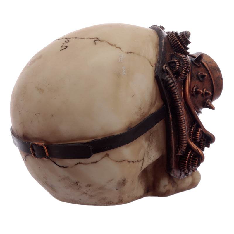 Steampunk Skull Head Ornament - Gift Arch