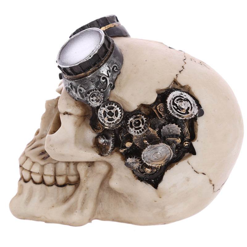 Steampunk Style Skull Decoration with Goggles - Gift Arch