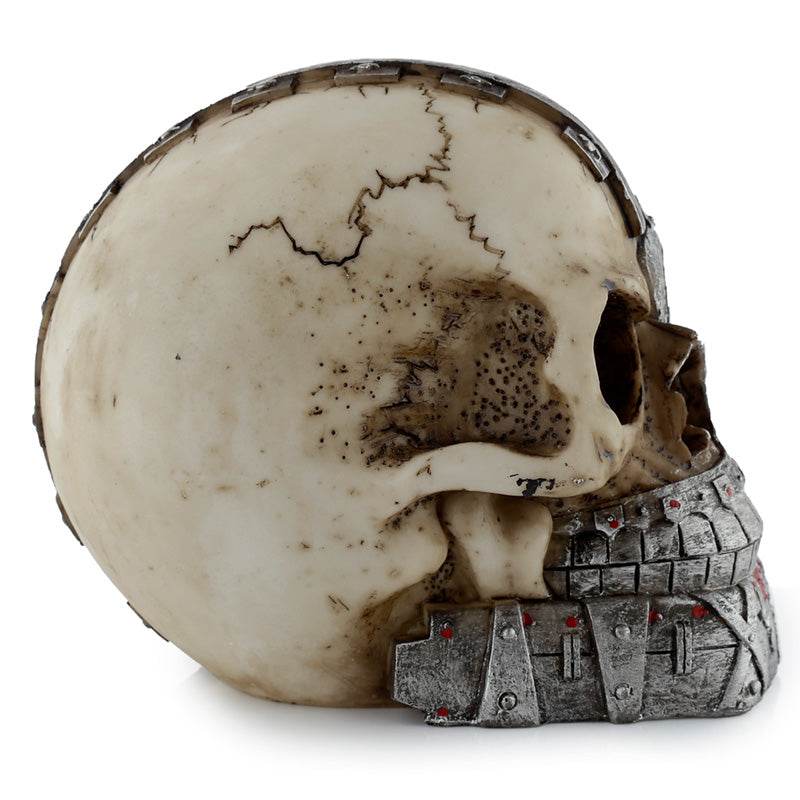 Steampunk Style Skull Half Robot Head - Gift Arch