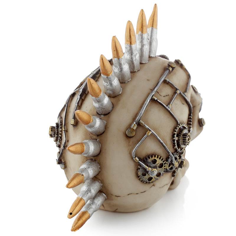 Steampunk Style Skull with Bullet Mohican - Gift Arch