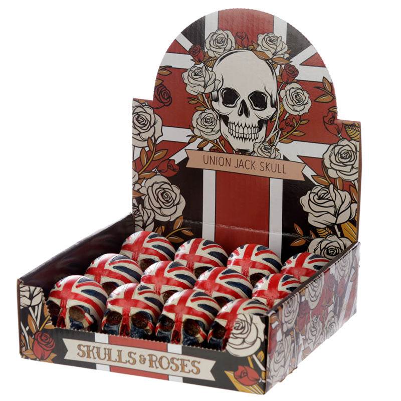 Union Jack Skull Head Decoration - Gift Arch