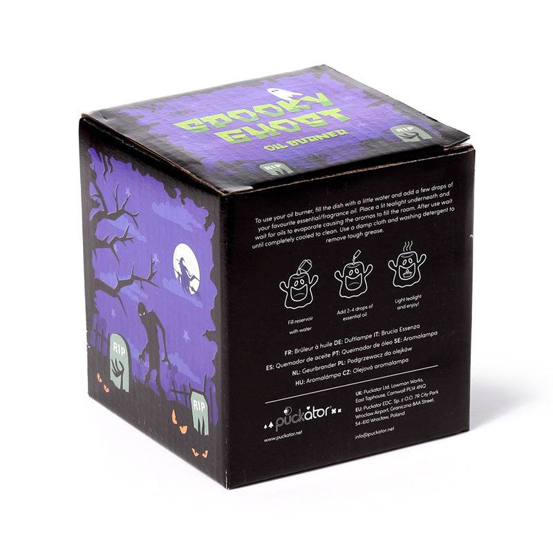 Ghost Shaped Ceramic Oil & Wax Melt Burner - Gift Arch