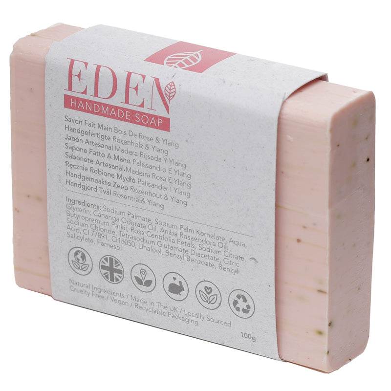 Eden Handmade Soap Bar Rosewood & Ylang - Gift Arch
