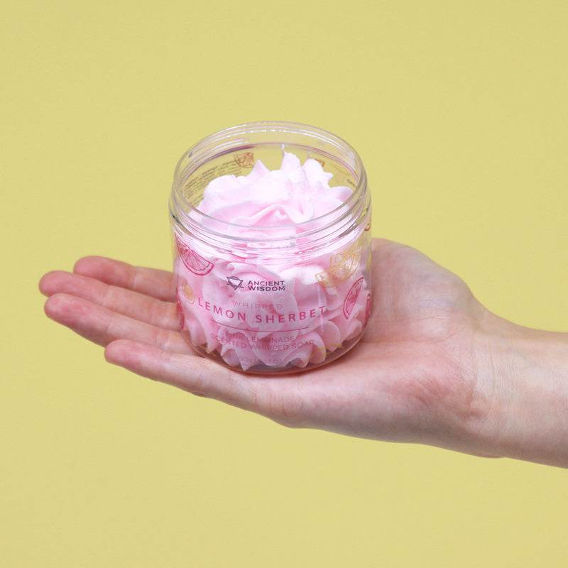 Pink Lemonade Sherbet Whipped Soap Jar - Gift Arch