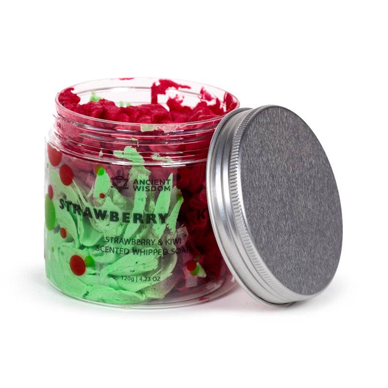 Strawberry & Kiwi Whipped Soap Jar - Gift Arch