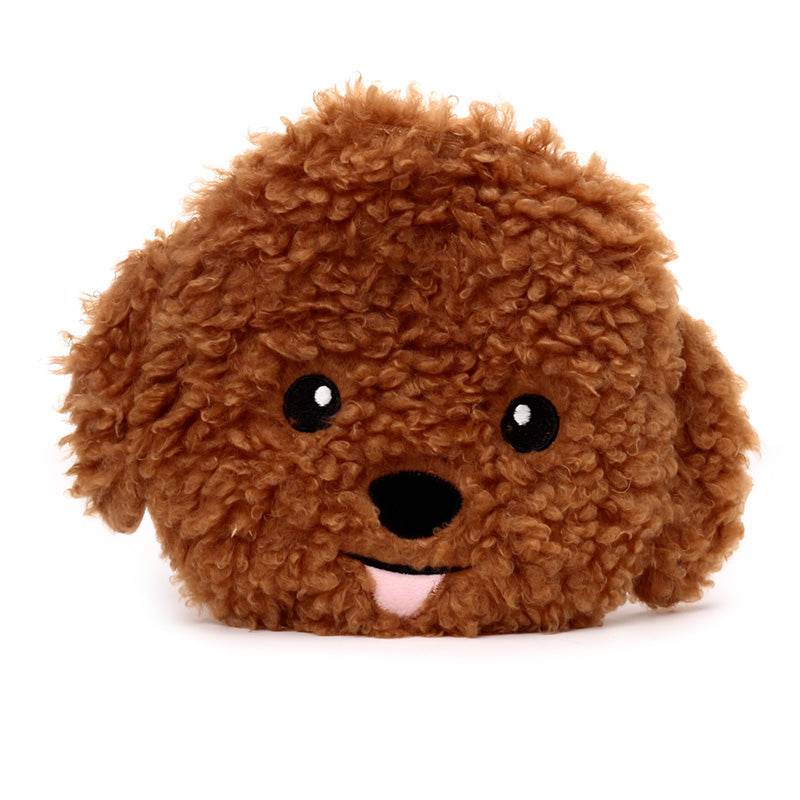 Cavapoo Fluffy Dog Head Microwavable Plush Lavender Heat Pack - Gift Arch