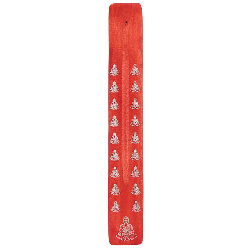 Buddha Wooden Ashcatcher Incense Sticks Burner - Gift Arch