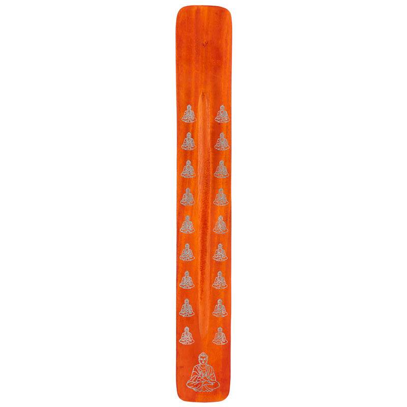 Buddha Wooden Ashcatcher Incense Sticks Burner - Gift Arch