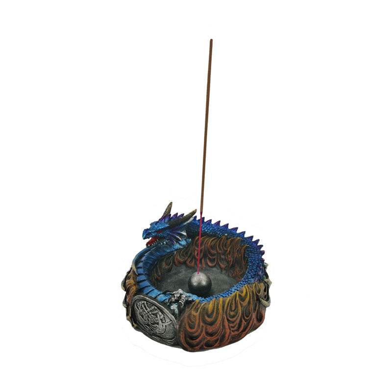 Dark Legends Circle of Fire Dragon Incense Sticks & Cone Burner - Gift Arch