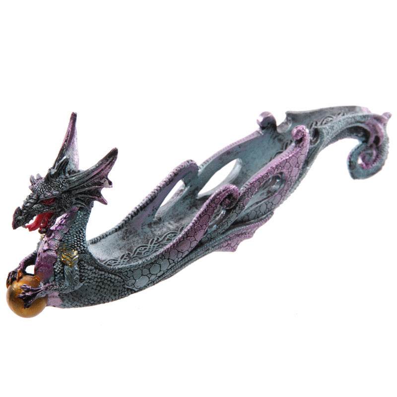Dark Legends Dragon Ashcatcher Incense Stick Burner - Gift Arch