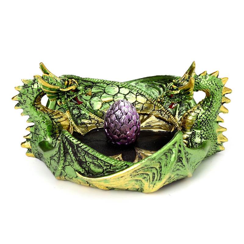 Dark Legends Earth Dragon Egg Ashcatcher Incense Burner - Gift Arch