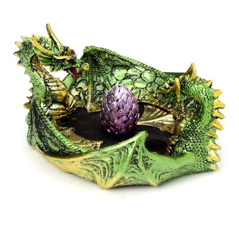 Dark Legends Earth Dragon Egg Ashcatcher Incense Burner - Gift Arch
