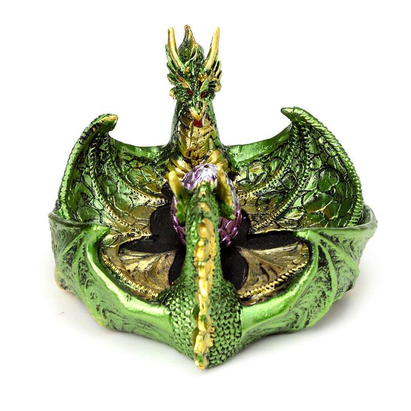 Dark Legends Earth Dragon Egg Ashcatcher Incense Burner - Gift Arch