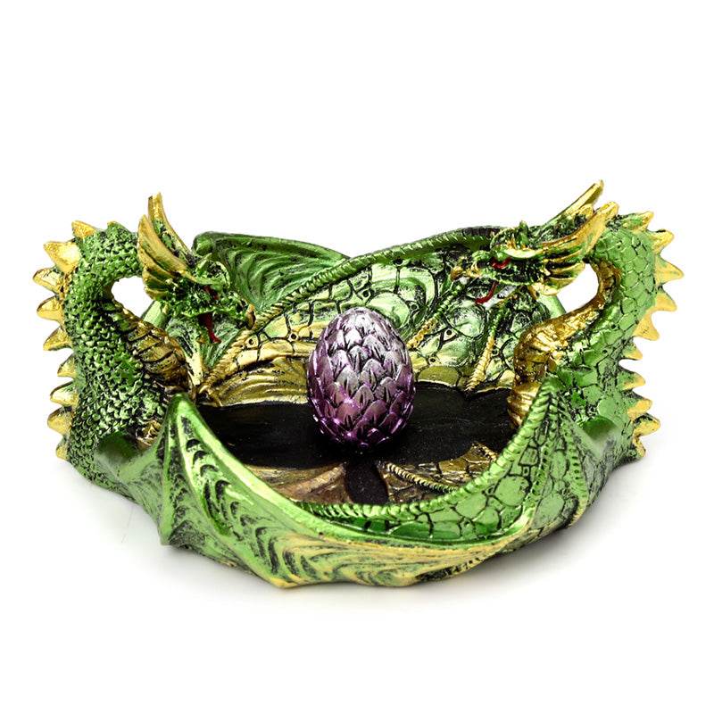 Dark Legends Earth Dragon Egg Ashcatcher Incense Burner - Gift Arch