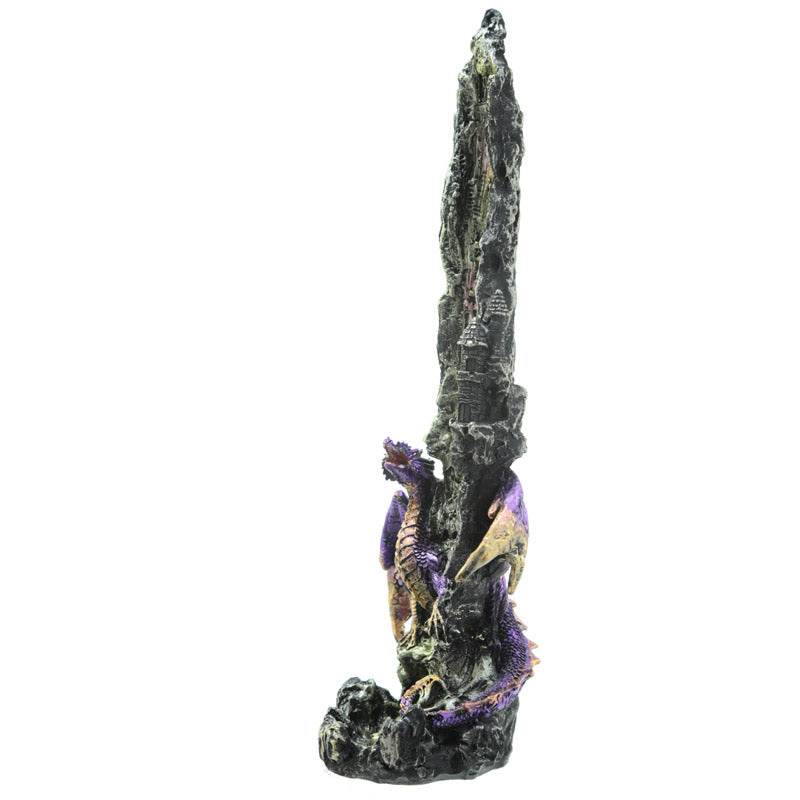 Dragon Waterfall Upright Ashcatcher Incense Stick Burner - Gift Arch