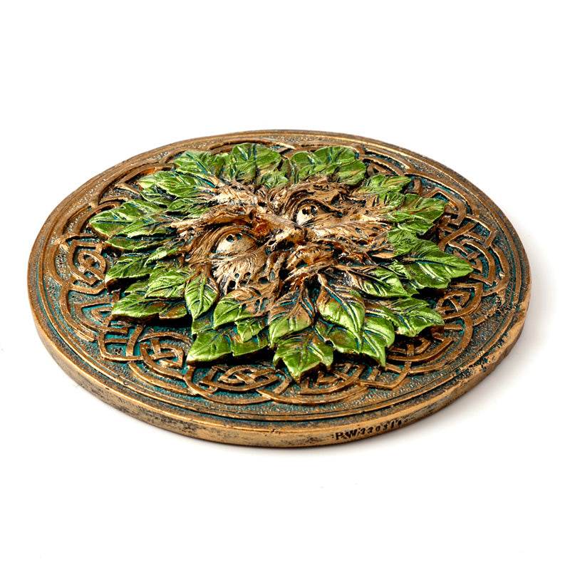 Greenman Round Ashcatcher Incense Burner - Gift Arch