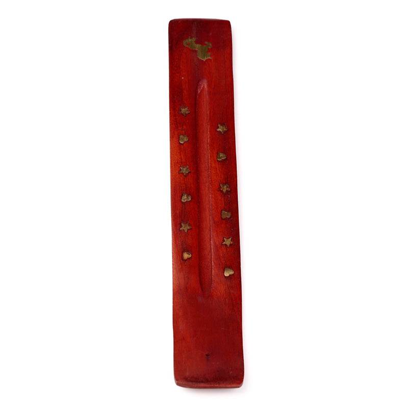 Mango Wood Unicorn Ashcatcher Incense Sticks Burner - Gift Arch