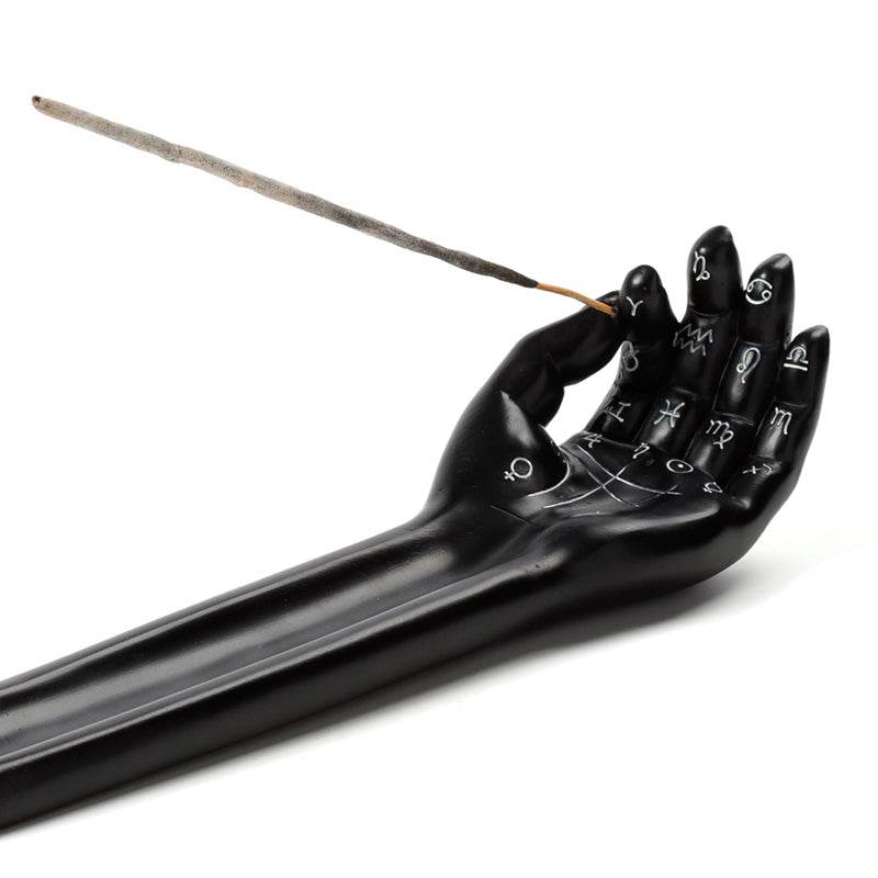 Mantric Hand/Tarot Hand Palm Ashcatcher Incense Stick Burner - Gift Arch