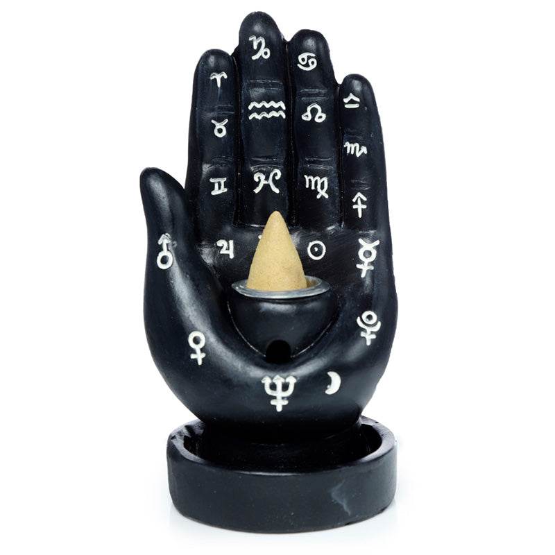 Mantric Hand/Tarot Hand Palm Backflow Incense Burner - Gift Arch