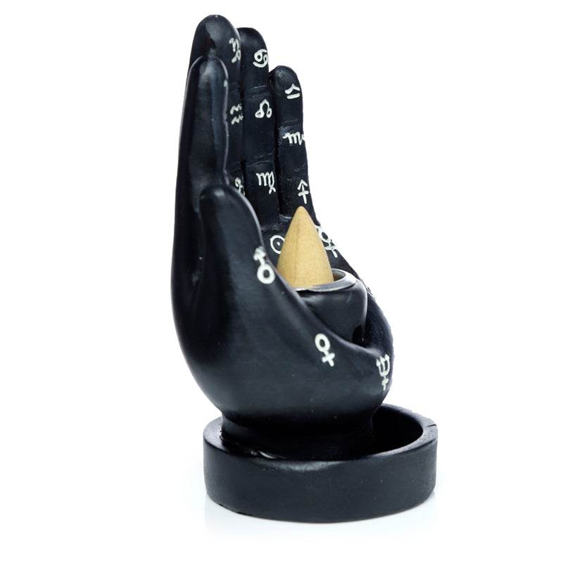 Mantric Hand/Tarot Hand Palm Backflow Incense Burner - Gift Arch