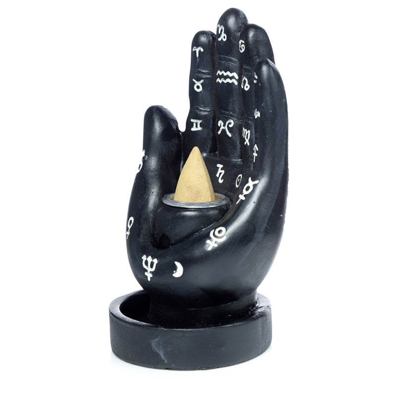 Mantric Hand/Tarot Hand Palm Backflow Incense Burner - Gift Arch