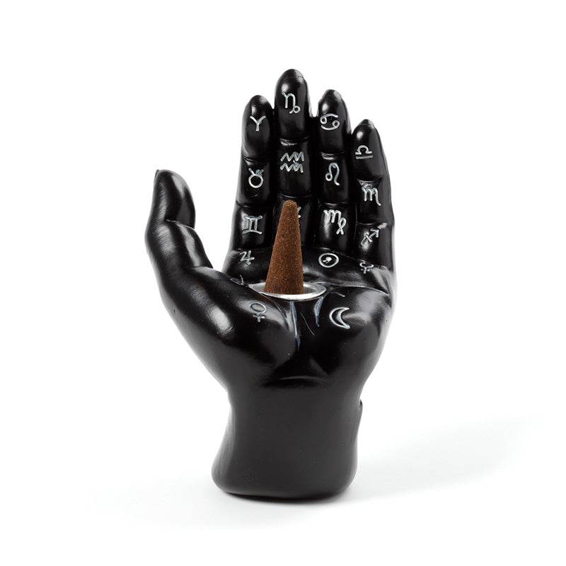 Mantric Hand/Tarot Hand Palm Incense Cone Burner - Gift Arch
