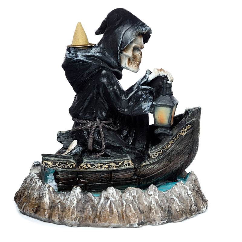 The Reaper Boatman of Death Backflow Incense Burner - Gift Arch