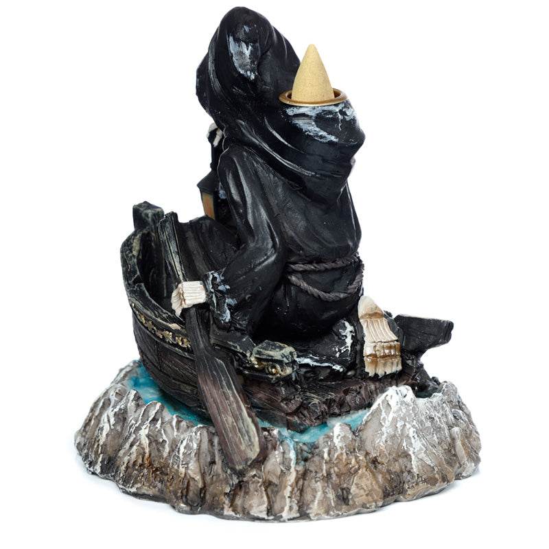 The Reaper Boatman of Death Backflow Incense Burner - Gift Arch