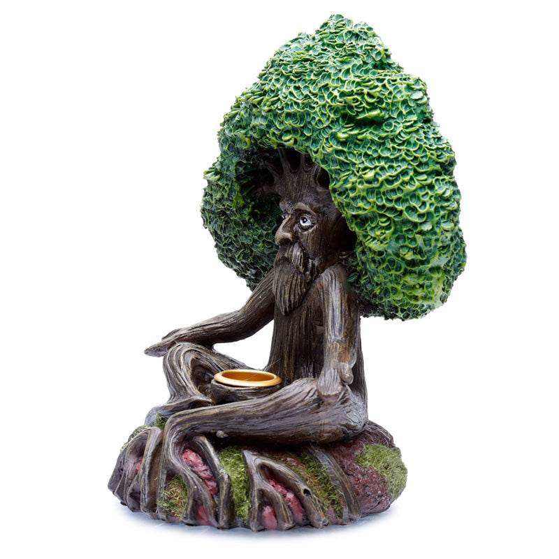 Wise Old Tree Man of the Forest Backflow Incense Burner - Gift Arch