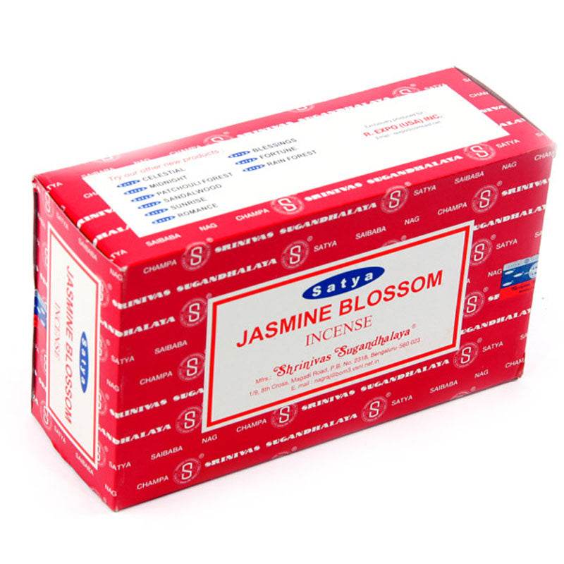 01477 Satya Jasmine Nag Champa Incense Sticks - Gift Arch