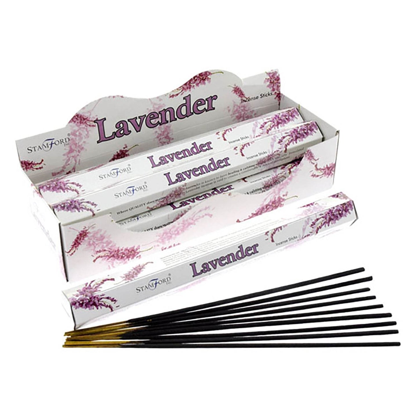 37102 Stamford Premium Hex Incense Sticks Lavender - Gift Arch