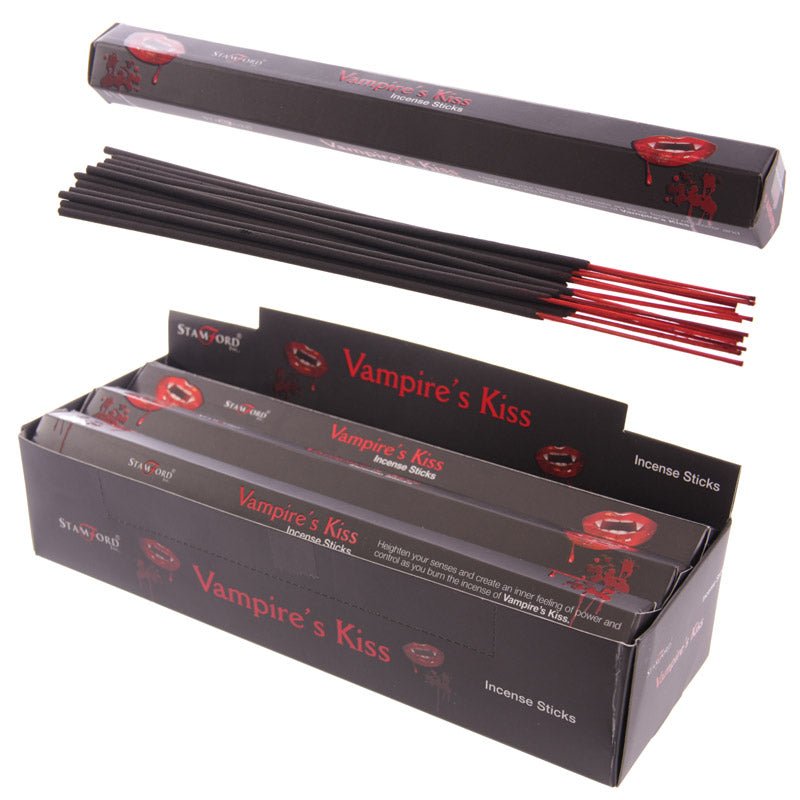 37125 Stamford Black Incense Sticks Vampires Kiss - Gift Arch
