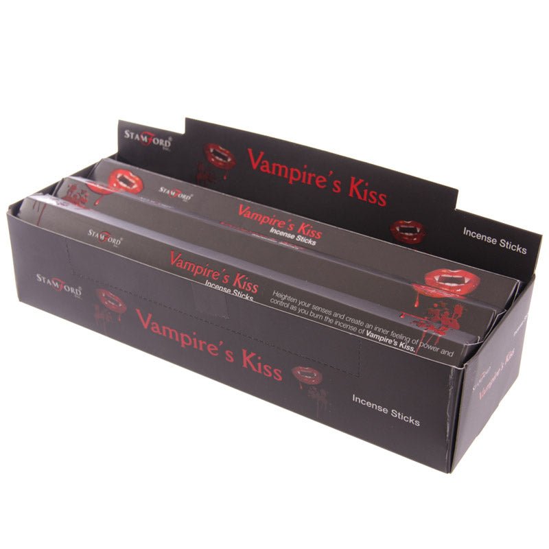 37125 Stamford Black Incense Sticks Vampires Kiss - Gift Arch