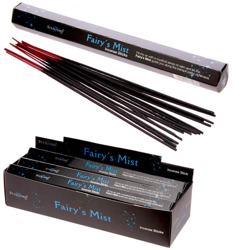 37126 Stamford Black Incense Sticks Fairys Mist - Gift Arch