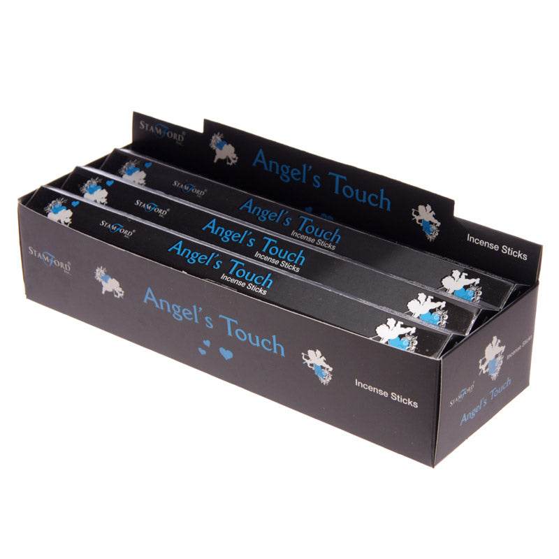 37129 Stamford Black Incense Sticks Angels Touch - Gift Arch