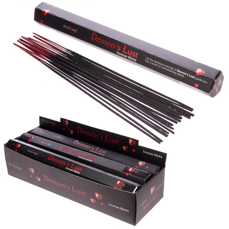 37130 Stamford Black Incense Sticks Demons Lust - Gift Arch
