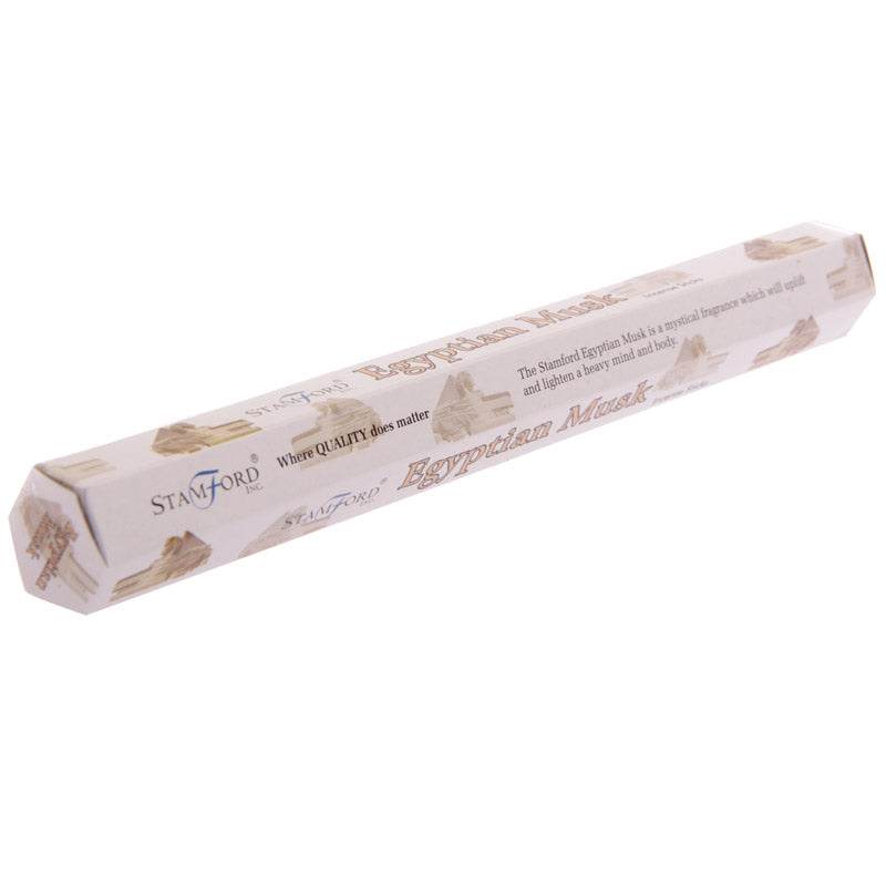 37144 Stamford Premium Hex Incense Sticks Egyptian Musk - Gift Arch