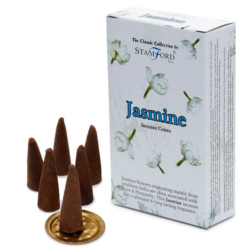 37161 Stamford Incense Cones Jasmine - Gift Arch