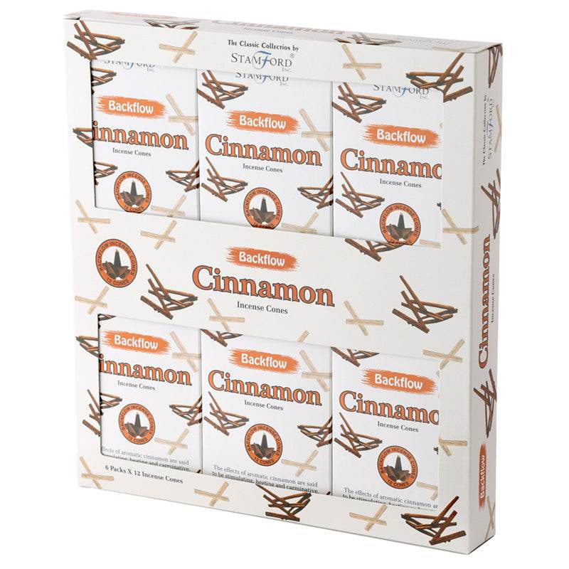 37422 Stamford Backflow Incense Cones Cinnamon - Gift Arch