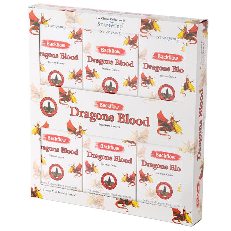 37424 Stamford Backflow Incense Cones Dragon Blood - Gift Arch