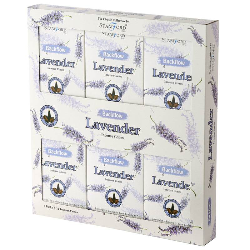 37427 Stamford Backflow Incense Cones Lavender - Gift Arch