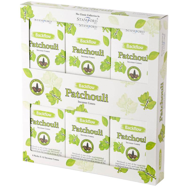 37428 Stamford Backflow Incense Cones Patchouli - Gift Arch